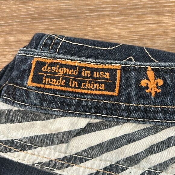 Rock Revival Jessica Straight Denim Jeans Sz 31 - Picture 11 of 15